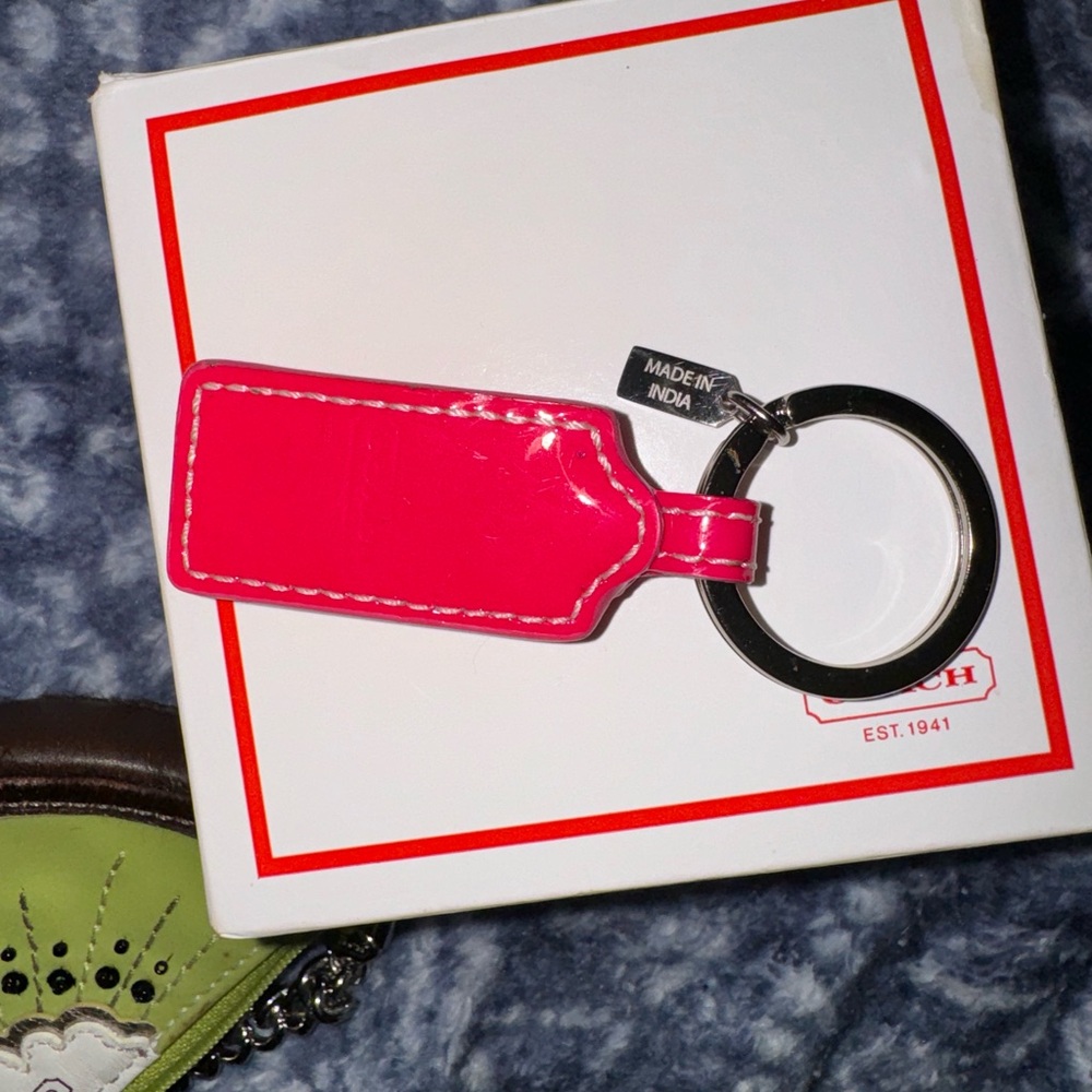 Coach Keyfob Keychain - Picture 2 of 3
